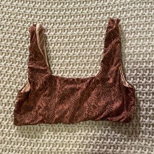 Olympia Activewear - Sia Bra - Snake - L